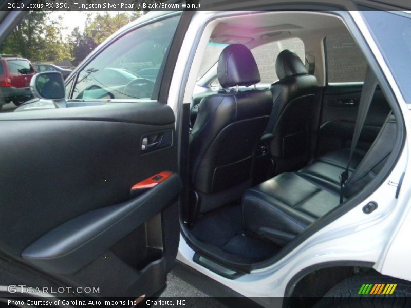 Tungsten Silver Pearl / Black/Brown Walnut 2010 Lexus RX 350