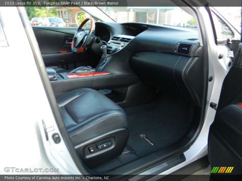 Tungsten Silver Pearl / Black/Brown Walnut 2010 Lexus RX 350