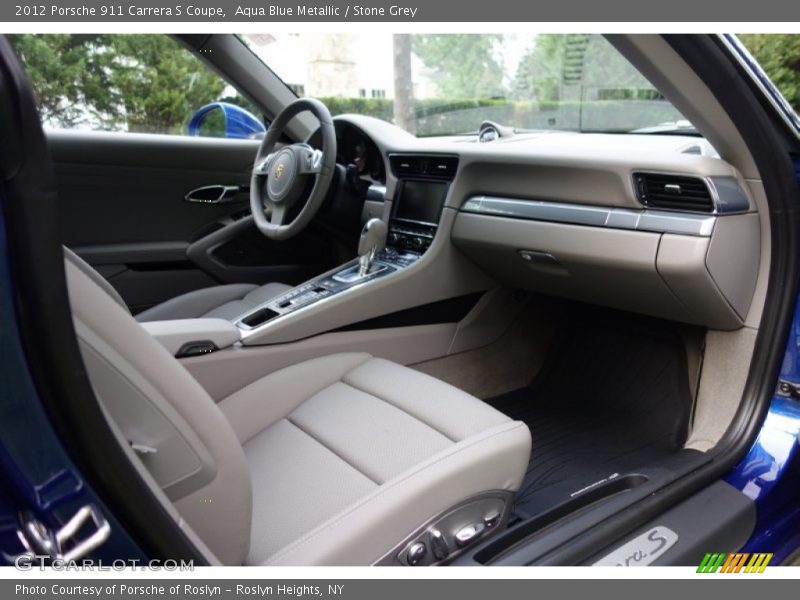  2012 911 Carrera S Coupe Stone Grey Interior