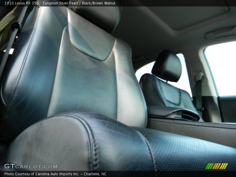 Tungsten Silver Pearl / Black/Brown Walnut 2010 Lexus RX 350