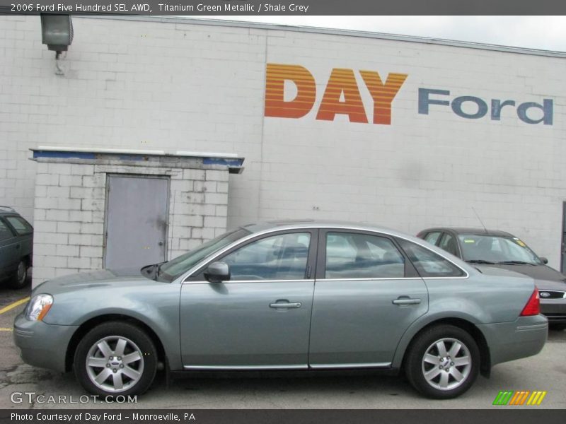 Titanium Green Metallic / Shale Grey 2006 Ford Five Hundred SEL AWD