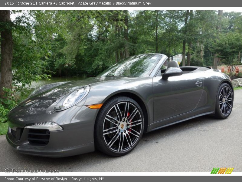 Front 3/4 View of 2015 911 Carrera 4S Cabriolet