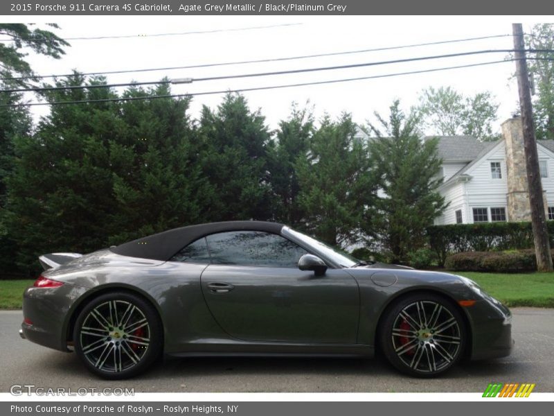  2015 911 Carrera 4S Cabriolet Agate Grey Metallic