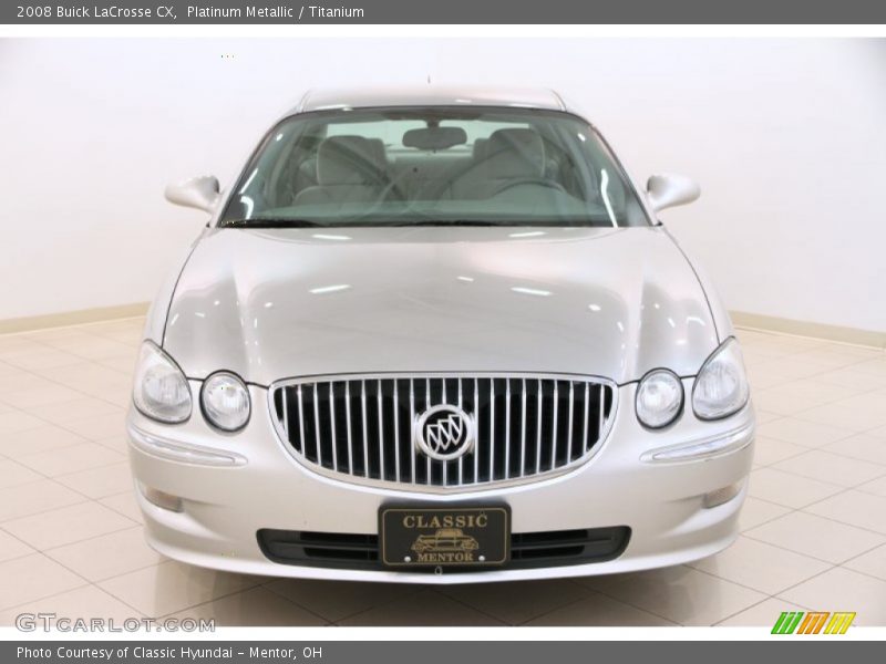 Platinum Metallic / Titanium 2008 Buick LaCrosse CX