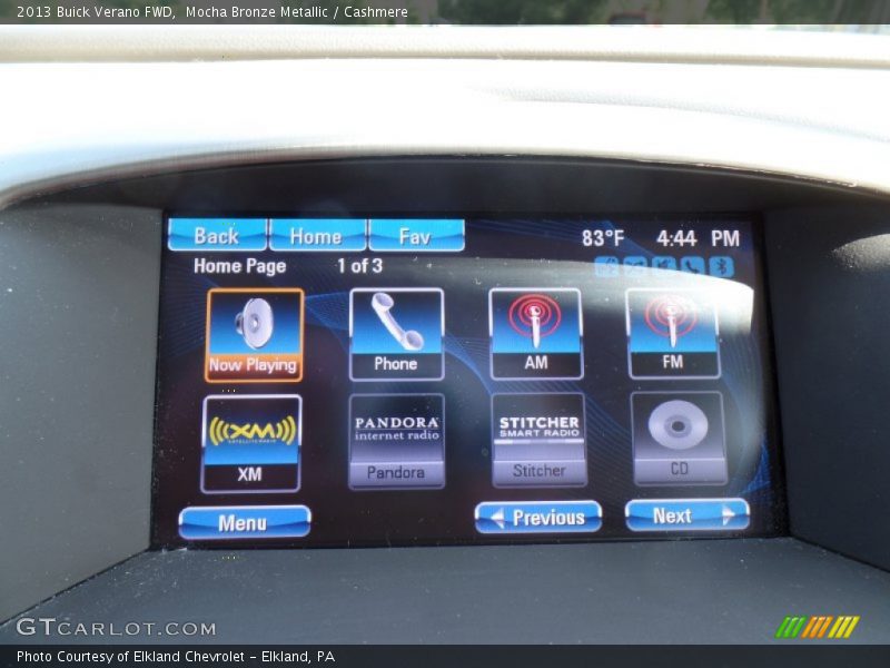 Mocha Bronze Metallic / Cashmere 2013 Buick Verano FWD