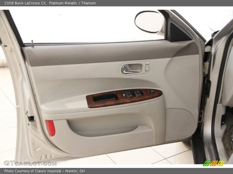 Platinum Metallic / Titanium 2008 Buick LaCrosse CX