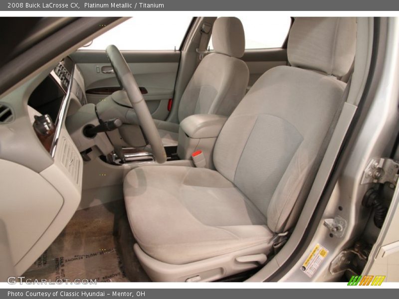 Platinum Metallic / Titanium 2008 Buick LaCrosse CX