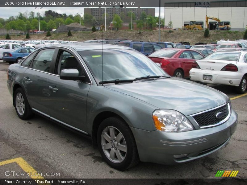 Titanium Green Metallic / Shale Grey 2006 Ford Five Hundred SEL AWD