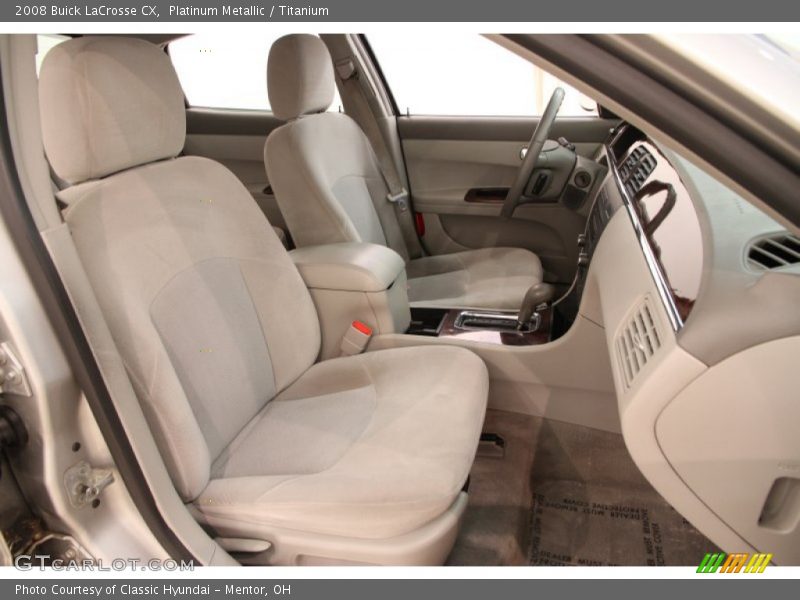 Platinum Metallic / Titanium 2008 Buick LaCrosse CX