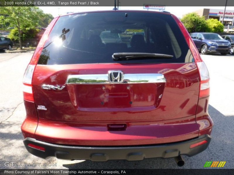 Tango Red Pearl / Black 2008 Honda CR-V EX-L 4WD