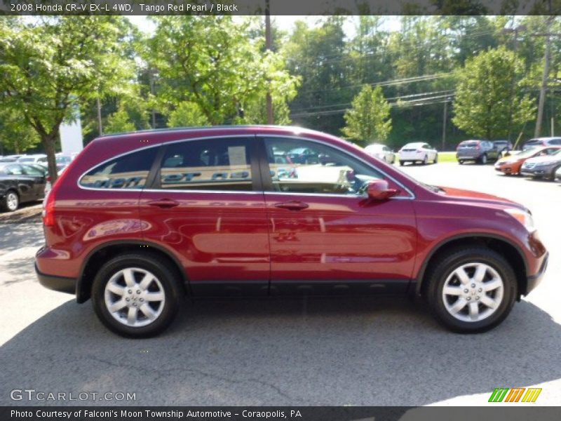 Tango Red Pearl / Black 2008 Honda CR-V EX-L 4WD