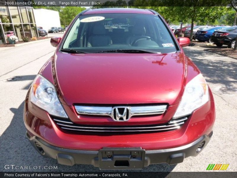 Tango Red Pearl / Black 2008 Honda CR-V EX-L 4WD