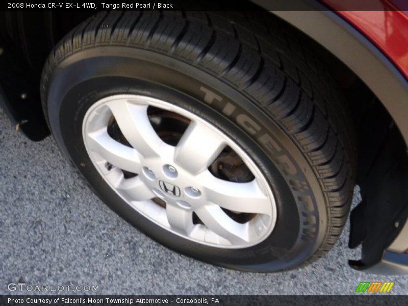 Tango Red Pearl / Black 2008 Honda CR-V EX-L 4WD