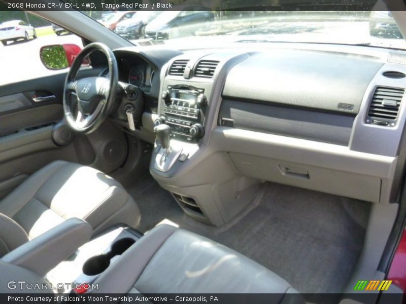 Tango Red Pearl / Black 2008 Honda CR-V EX-L 4WD