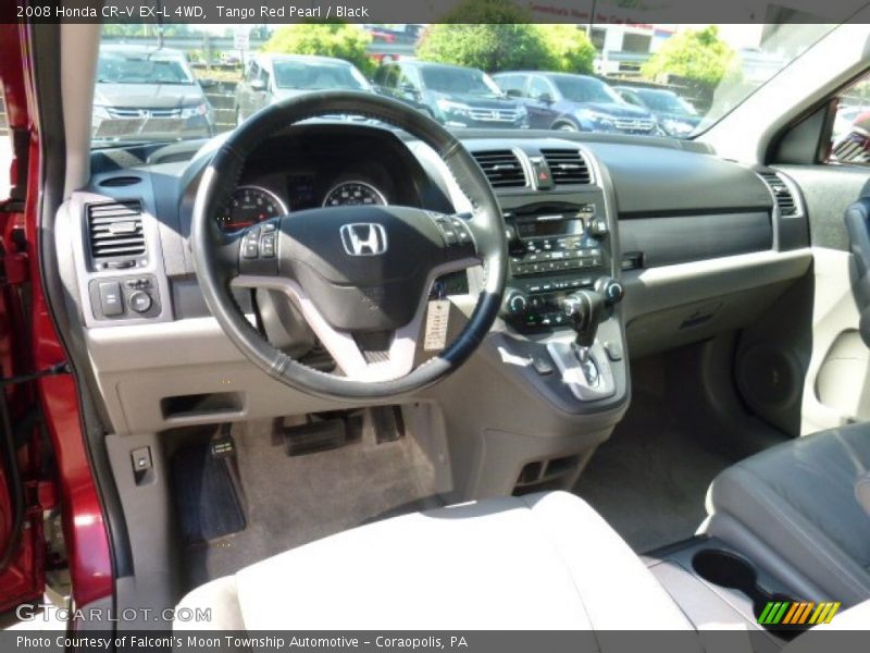 Tango Red Pearl / Black 2008 Honda CR-V EX-L 4WD