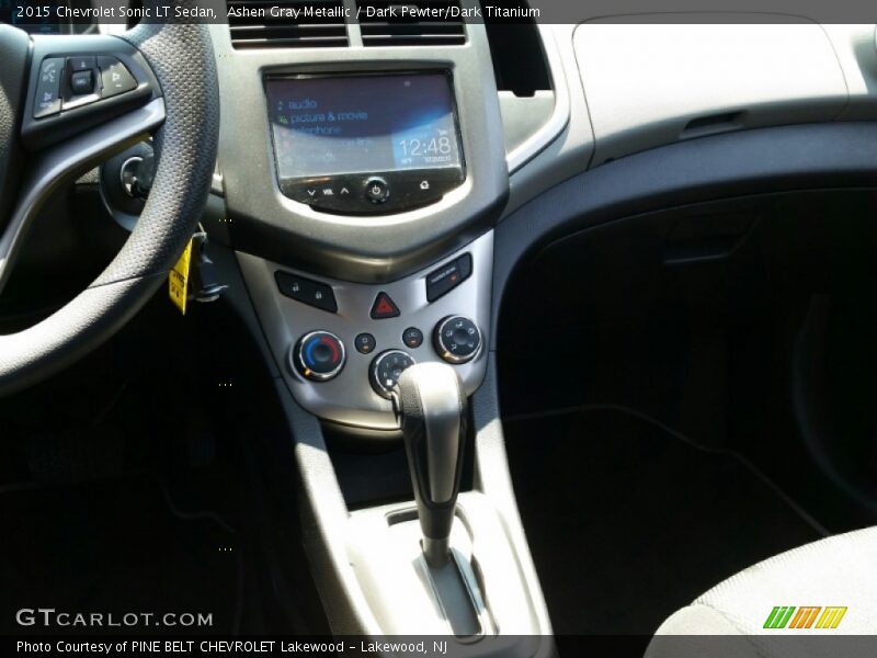 Ashen Gray Metallic / Dark Pewter/Dark Titanium 2015 Chevrolet Sonic LT Sedan