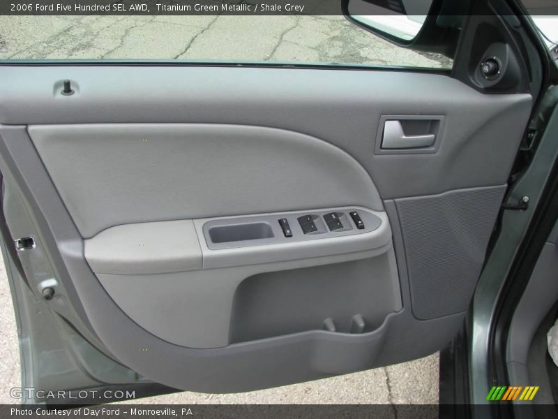 Titanium Green Metallic / Shale Grey 2006 Ford Five Hundred SEL AWD