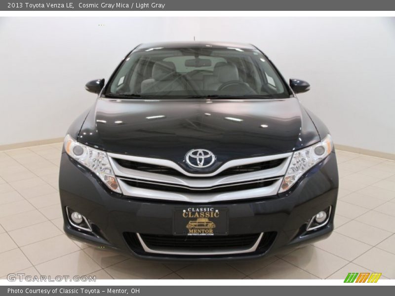 Cosmic Gray Mica / Light Gray 2013 Toyota Venza LE