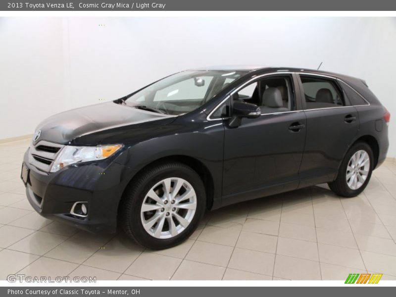 Cosmic Gray Mica / Light Gray 2013 Toyota Venza LE