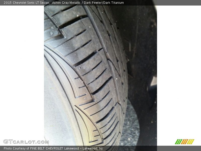 Ashen Gray Metallic / Dark Pewter/Dark Titanium 2015 Chevrolet Sonic LT Sedan