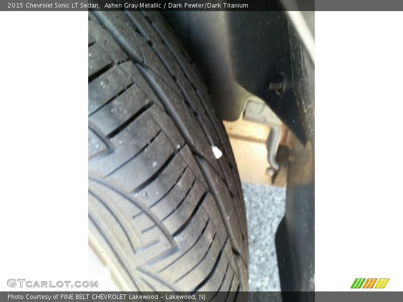 Ashen Gray Metallic / Dark Pewter/Dark Titanium 2015 Chevrolet Sonic LT Sedan
