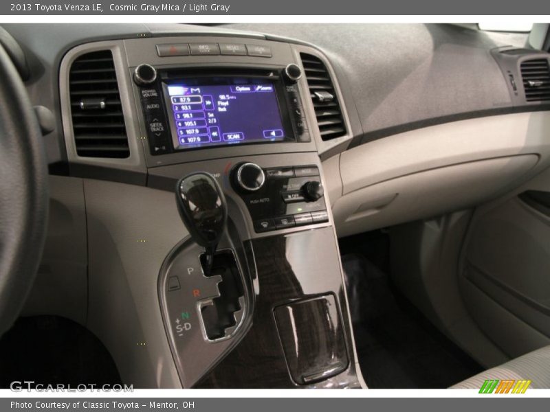 Cosmic Gray Mica / Light Gray 2013 Toyota Venza LE