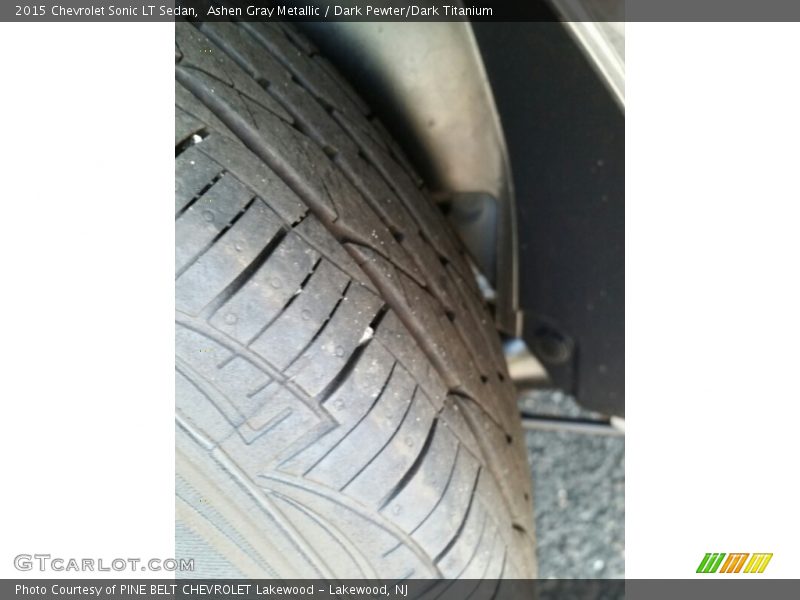 Ashen Gray Metallic / Dark Pewter/Dark Titanium 2015 Chevrolet Sonic LT Sedan