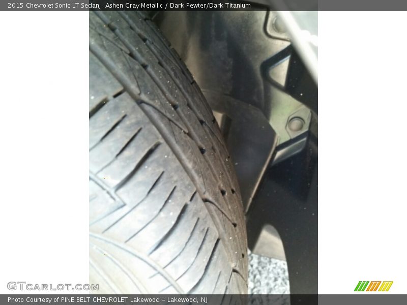 Ashen Gray Metallic / Dark Pewter/Dark Titanium 2015 Chevrolet Sonic LT Sedan