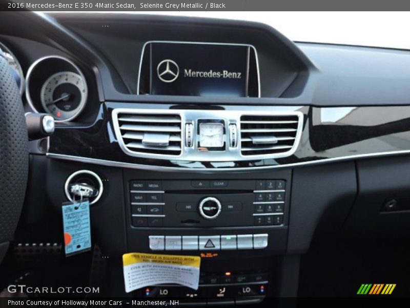 Selenite Grey Metallic / Black 2016 Mercedes-Benz E 350 4Matic Sedan