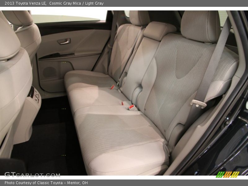 Cosmic Gray Mica / Light Gray 2013 Toyota Venza LE