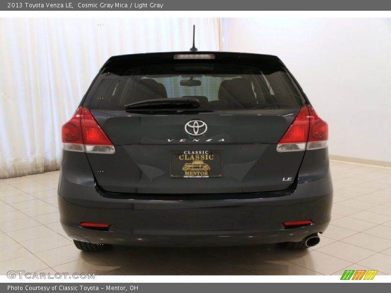 Cosmic Gray Mica / Light Gray 2013 Toyota Venza LE