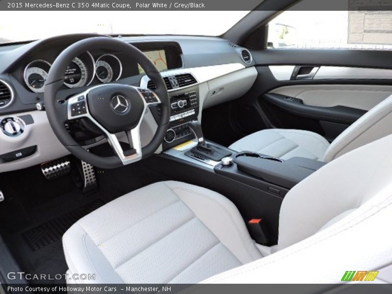  2015 C 350 4Matic Coupe Grey/Black Interior