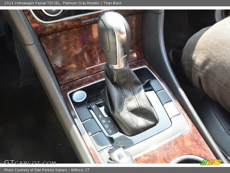 Platinum Gray Metallic / Titan Black 2013 Volkswagen Passat TDI SEL