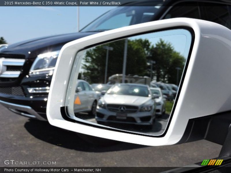 Polar White / Grey/Black 2015 Mercedes-Benz C 350 4Matic Coupe