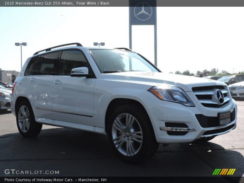 Polar White / Black 2015 Mercedes-Benz GLK 350 4Matic