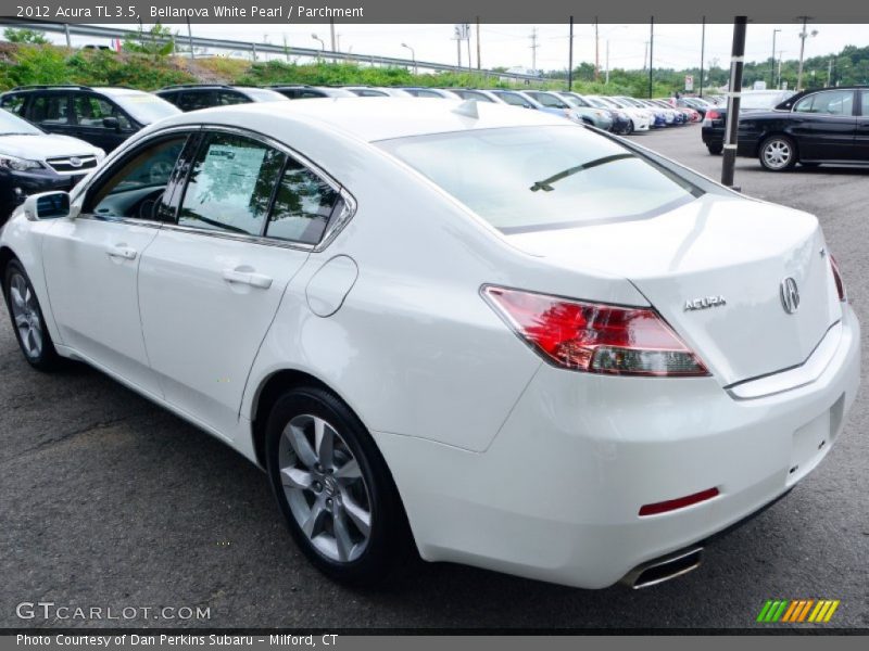 Bellanova White Pearl / Parchment 2012 Acura TL 3.5