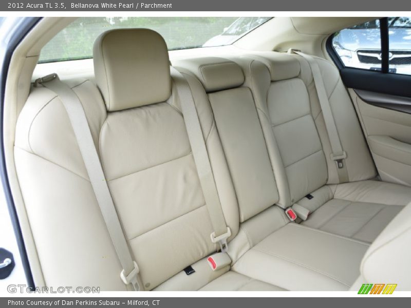 Bellanova White Pearl / Parchment 2012 Acura TL 3.5