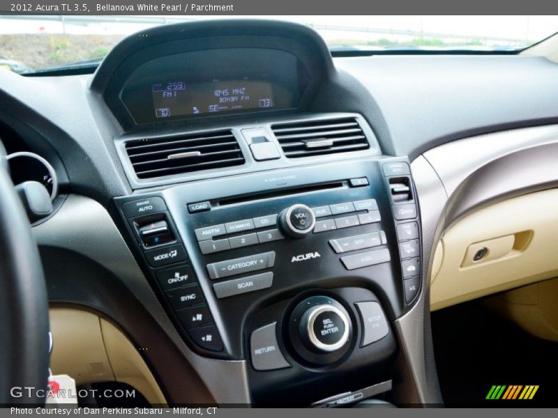 Bellanova White Pearl / Parchment 2012 Acura TL 3.5