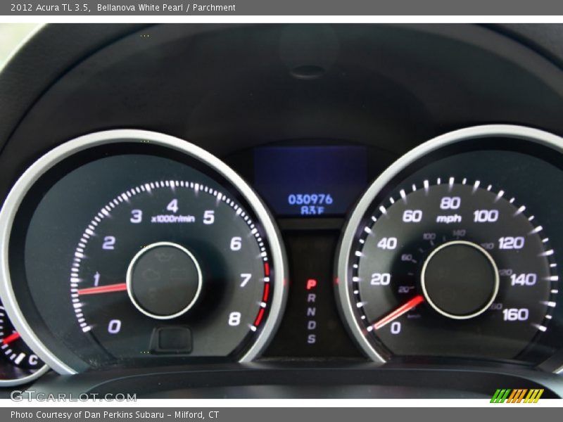Bellanova White Pearl / Parchment 2012 Acura TL 3.5