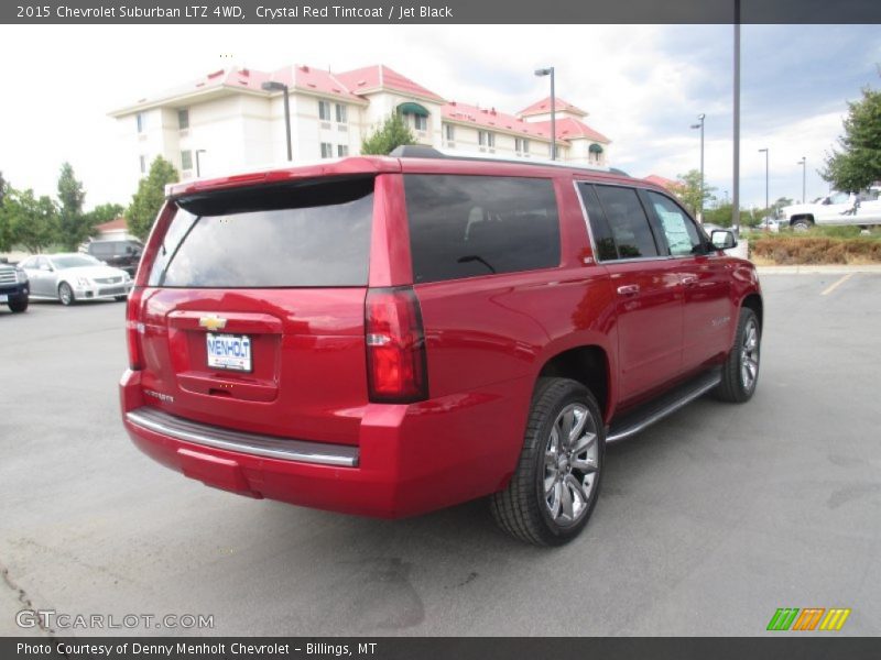 Crystal Red Tintcoat / Jet Black 2015 Chevrolet Suburban LTZ 4WD