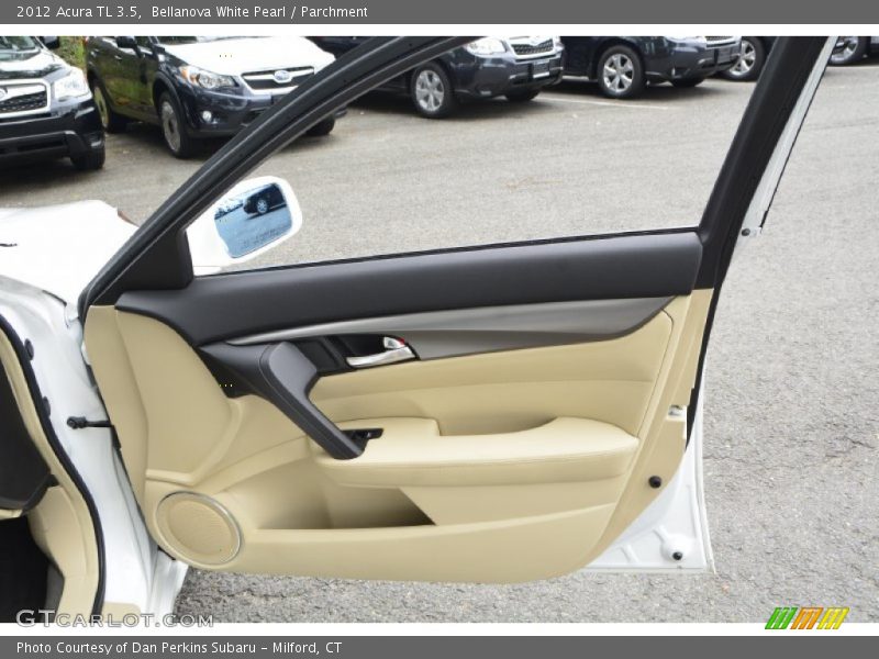 Bellanova White Pearl / Parchment 2012 Acura TL 3.5