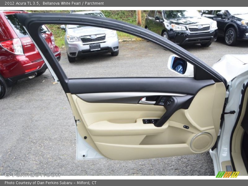 Bellanova White Pearl / Parchment 2012 Acura TL 3.5