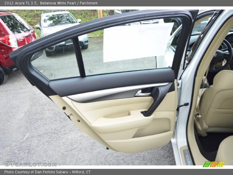 Bellanova White Pearl / Parchment 2012 Acura TL 3.5
