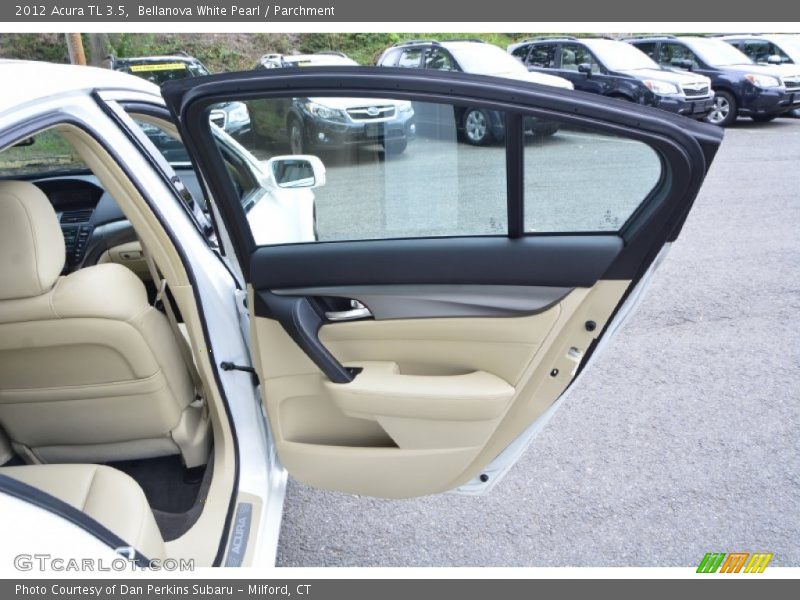 Bellanova White Pearl / Parchment 2012 Acura TL 3.5