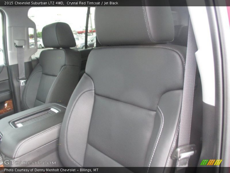 Crystal Red Tintcoat / Jet Black 2015 Chevrolet Suburban LTZ 4WD