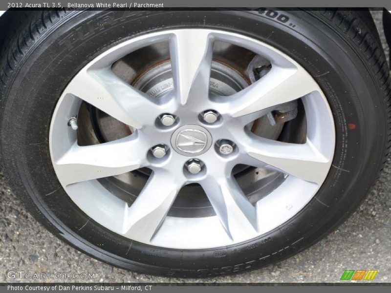 Bellanova White Pearl / Parchment 2012 Acura TL 3.5