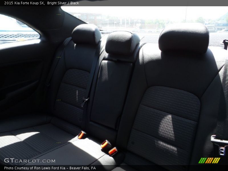 Bright Silver / Black 2015 Kia Forte Koup SX