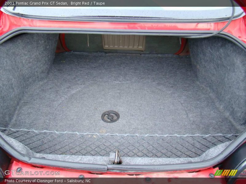 Bright Red / Taupe 2001 Pontiac Grand Prix GT Sedan