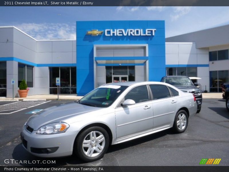 Silver Ice Metallic / Ebony 2011 Chevrolet Impala LT