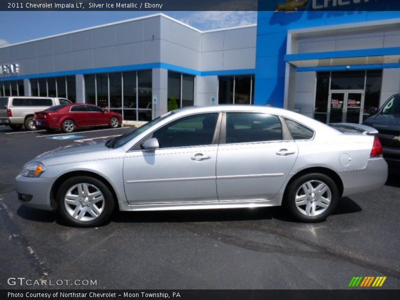Silver Ice Metallic / Ebony 2011 Chevrolet Impala LT
